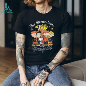 Cincinnati Bengals x Snoopy this woman loves fall shirt