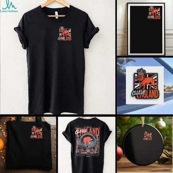 Cleveland Browns England taking the pound across the pond shirt