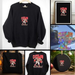 Cleveland Browns football mascot 2025 shirt
