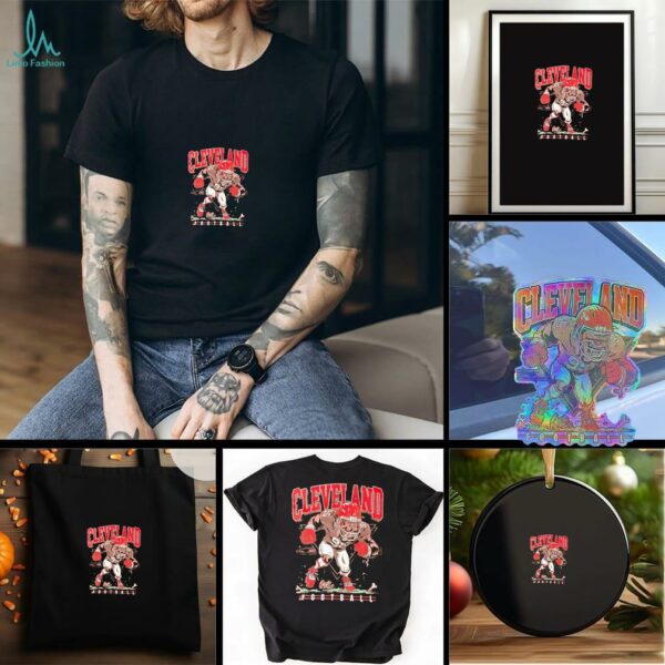 Cleveland Browns football mascot 2025 shirt