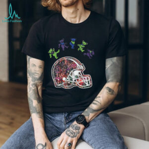 Cleveland Browns x Grateful Dead night 2025 bears logo shirt