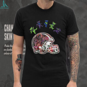 Cleveland Browns x Grateful Dead night 2025 bears logo shirt