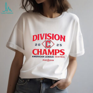 Cleveland Guardians AL Central Division Champions 2025 Postseason shirt