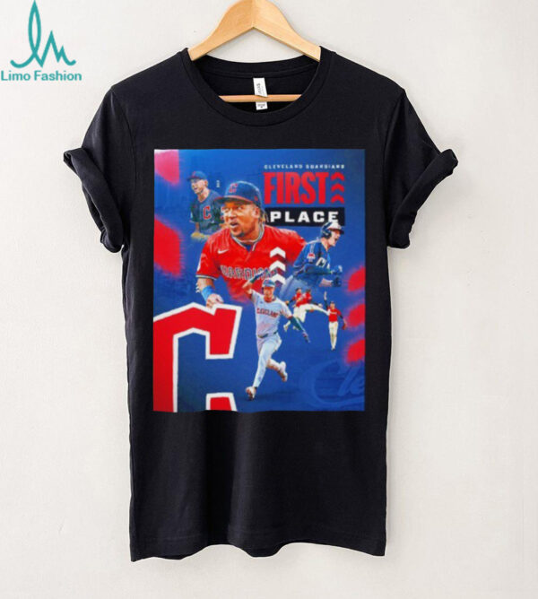 Cleveland Guardians first place AL Central shirt