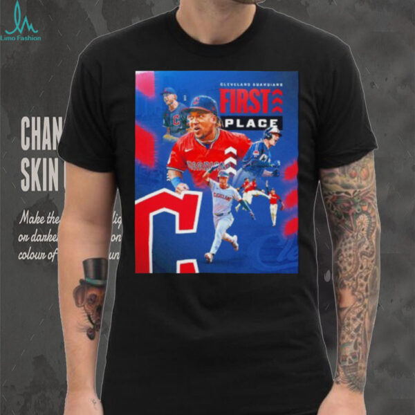 Cleveland Guardians first place AL Central shirt