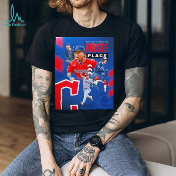 Cleveland Guardians first place AL Central shirt