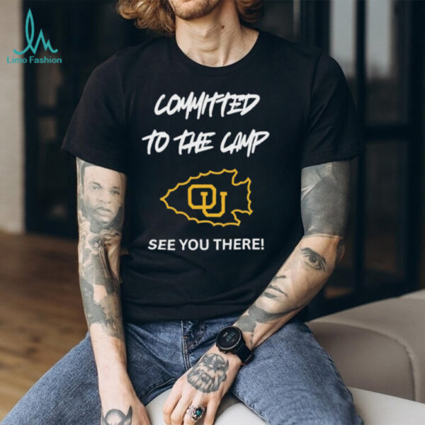 Committed to the camp Ottawa Braves logo see you there shirt