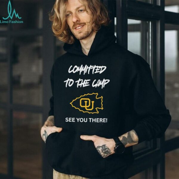 Committed to the camp Ottawa Braves logo see you there shirt