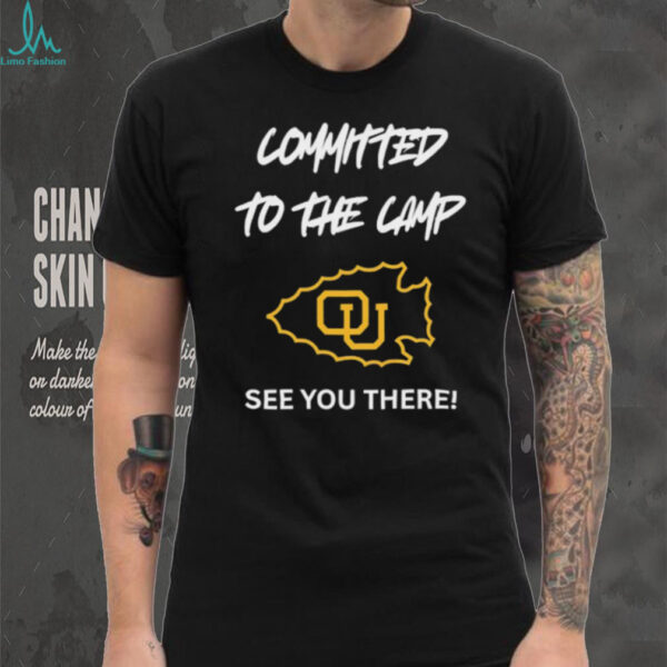 Committed to the camp Ottawa Braves logo see you there shirt