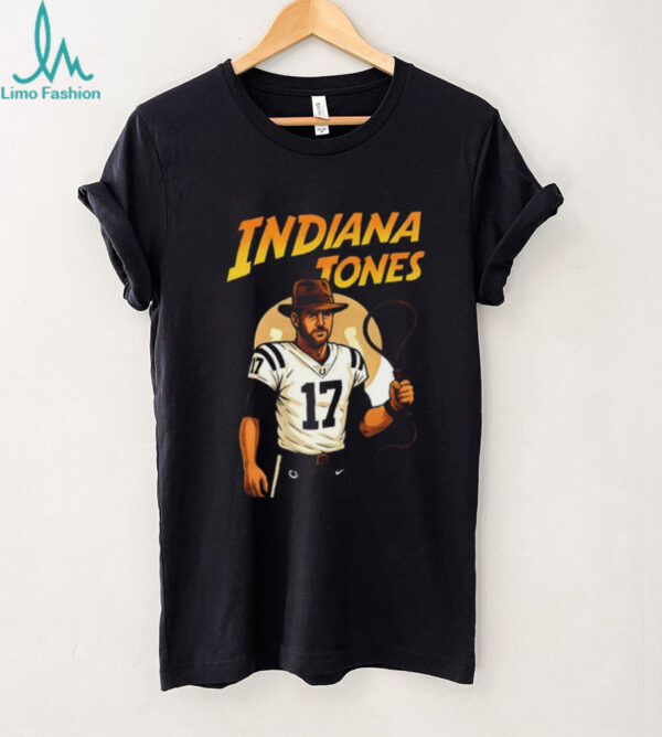 Cowboy Daniel Jones 17 Indianapolis Colts NFL Football Indiana Jones shirt