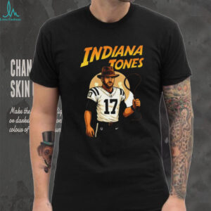 Cowboy Daniel Jones 17 Indianapolis Colts NFL Football Indiana Jones shirt
