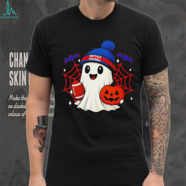 Cute Ghost Football Buffalo Bills Happy Halloween shirt