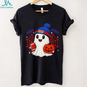 Cute Ghost Football Buffalo Bills Happy Halloween shirt