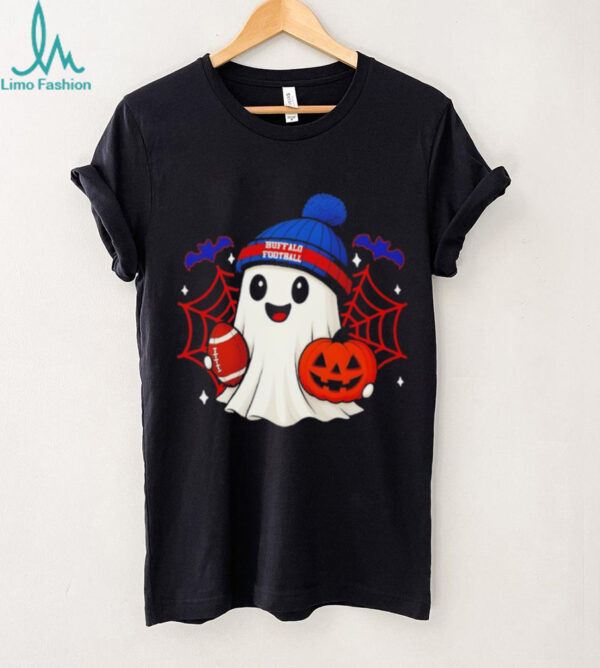 Cute Ghost Football Buffalo Bills Happy Halloween shirt