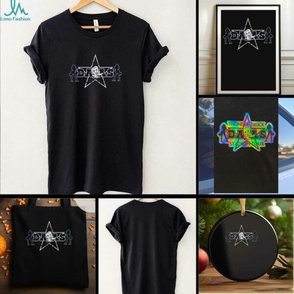DC Cheerleaders Inspired Dallas Cowboys Thunderstruck Stadium Tour t shirt