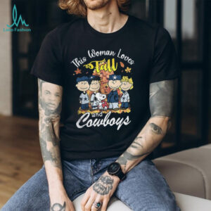 Dalas Cowboys x Snoopy this woman loves fall shirt