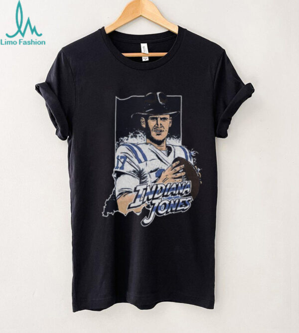 Daniel Jones 17 Indianapolis Colts Indiana Jones shirt