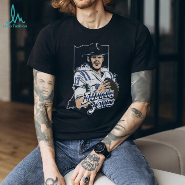 Daniel Jones 17 Indianapolis Colts Indiana Jones shirt