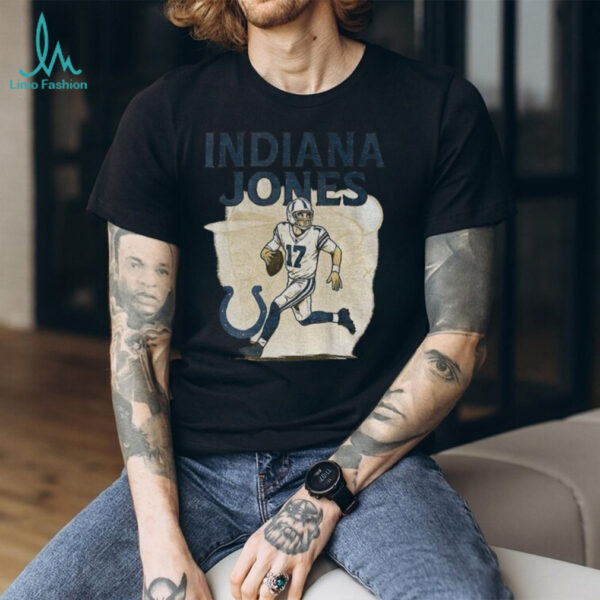 Daniel Jones Indianapolis Colts NFL Football player Indiana Jones shirt