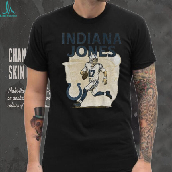 Daniel Jones Indianapolis Colts NFL Football player Indiana Jones shirt