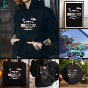 Denver Broncos NFL Harley Davidson motorcycle graphic shirt