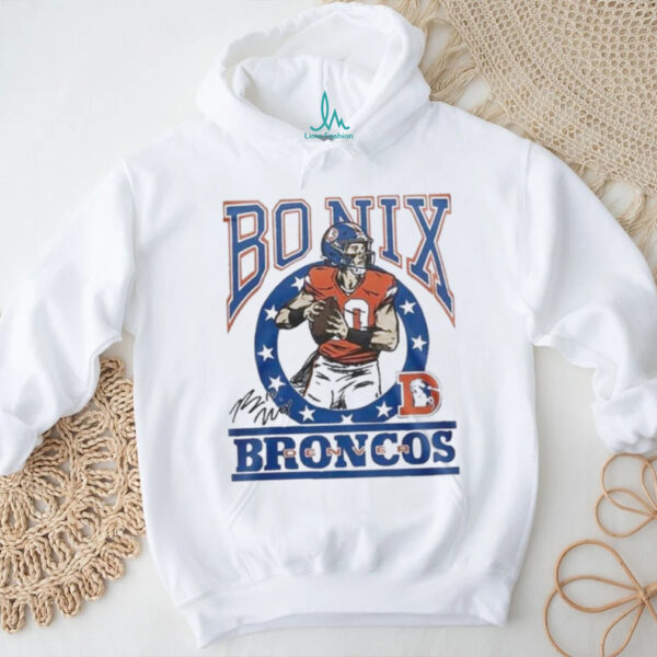 Denver Broncos x Bo Nix Signature shirt