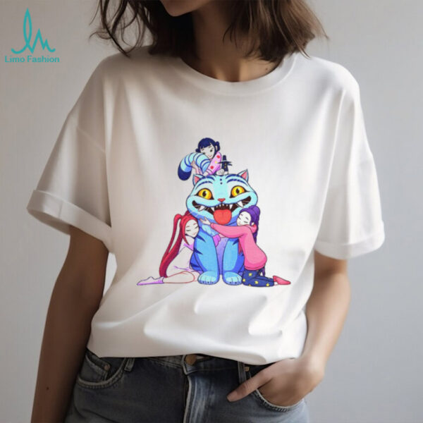 Derpy the Tiger And Bird Demon Hunter Kpop Demon Hunters gift for fan shirt