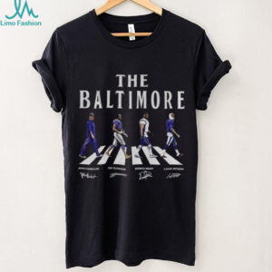 Derrick Henry Lamar Jackson Zay Flowers John Harbaugh Baltimore Football signature shirt