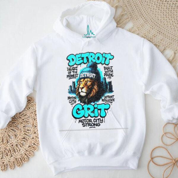 Detroit Lion Grit motor city strong varsity NFL 2025 shirt