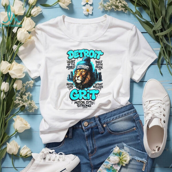 Detroit Lion Grit motor city strong varsity NFL 2025 shirt