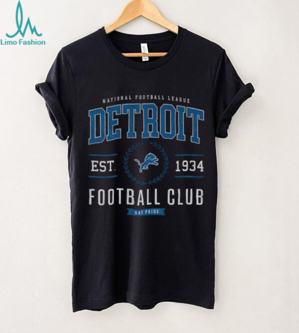 Detroit Lions Football Club est 1934 One Pride shirt