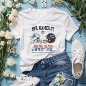 Detroit Lions vs Chicago Bears Nov 28 2025 Live From Ford Field Detroit Mi NFL Gameday shirt
