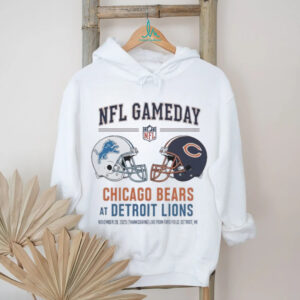 Detroit Lions vs Chicago Bears Nov 28 2025 Live From Ford Field Detroit Mi NFL Gameday shirt