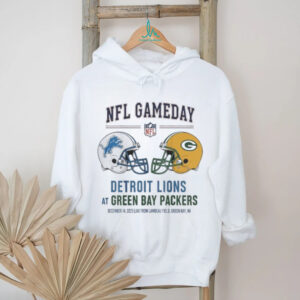 Detroit Lions vs Green Bay Packers Dec 14 2025 Live From Lambeau Field Green Bay Wi NFL Gameday shirt
