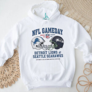 Detroit Lions vs Seattle Seahawks Sept 21 2025 Live From Lumen Field Seattle Wa NFL Gameday shirt