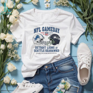 Detroit Lions vs Seattle Seahawks Sept 21 2025 Live From Lumen Field Seattle Wa NFL Gameday shirt