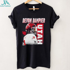 Devon Dampier Utah Utes player name shirt