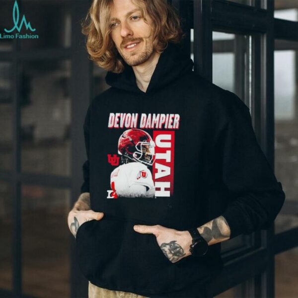 Devon Dampier Utah Utes player name shirt