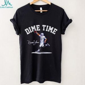 Dime Time Daniel Jones 17 New York Giants player shirt