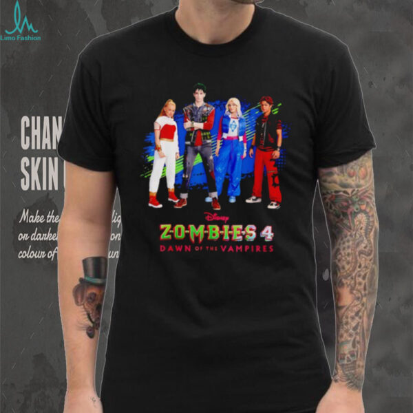 Disney zombies 4 dawn of the vampires shirt