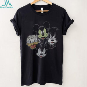 Disney's Mickey Mouse Men's Classic Halloween Friends Monster Faces Tee