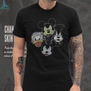 Disney's Mickey Mouse Men's Classic Halloween Friends Monster Faces Tee