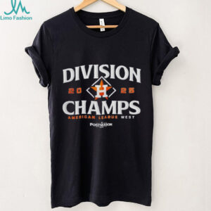 Division champs Houston Astros 2025 American League West MLB Postseason shirt