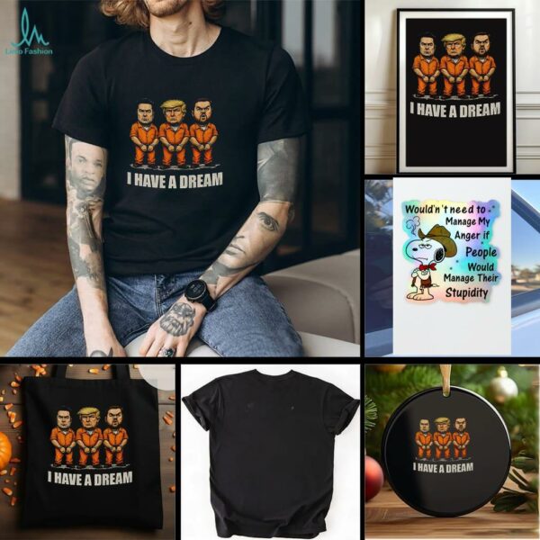 Donald Trump Elon Musk JD Vance I have a dream funny political t shirt