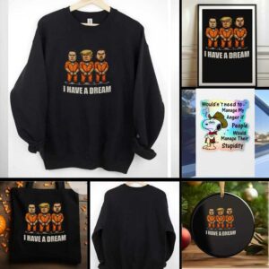 Donald Trump Elon Musk JD Vance I have a dream funny political t shirt