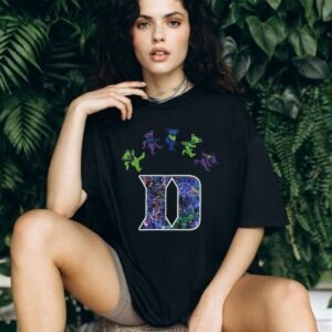 Duke Blue Devils x Grateful Dead night 2025 bears logo shirt