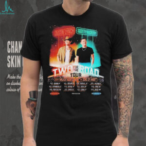 Dustin Lynch And Scotty McCreery Two For The Road Tour 2025 Dates T Shirts