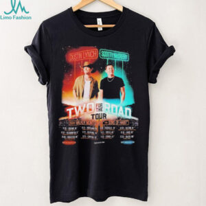 Dustin Lynch And Scotty McCreery Two For The Road Tour 2025 Dates T Shirts