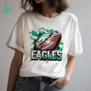 Eagles Football Paint Splash Shirt