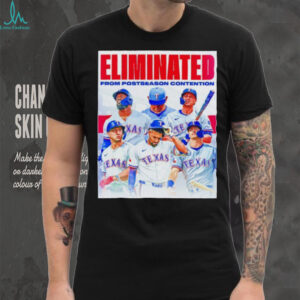 Eliminated Texas Rangers from postseason contention shirt
